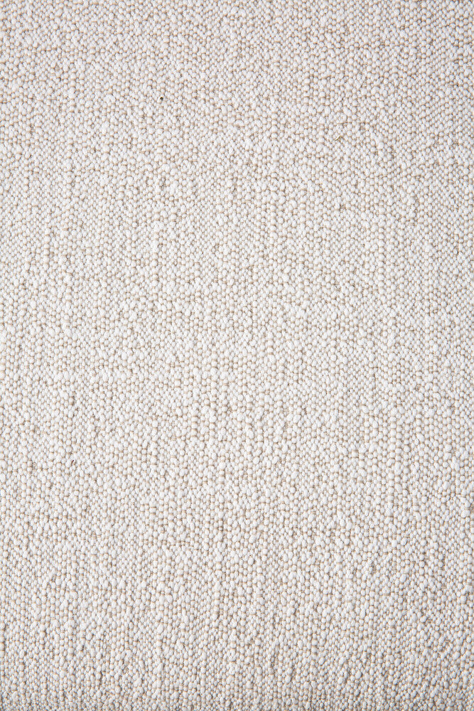 Ethnicraft - Outdoor - Canapé Jack - Teck - Tissu Off White - 2 places - 180 x 90 x H74