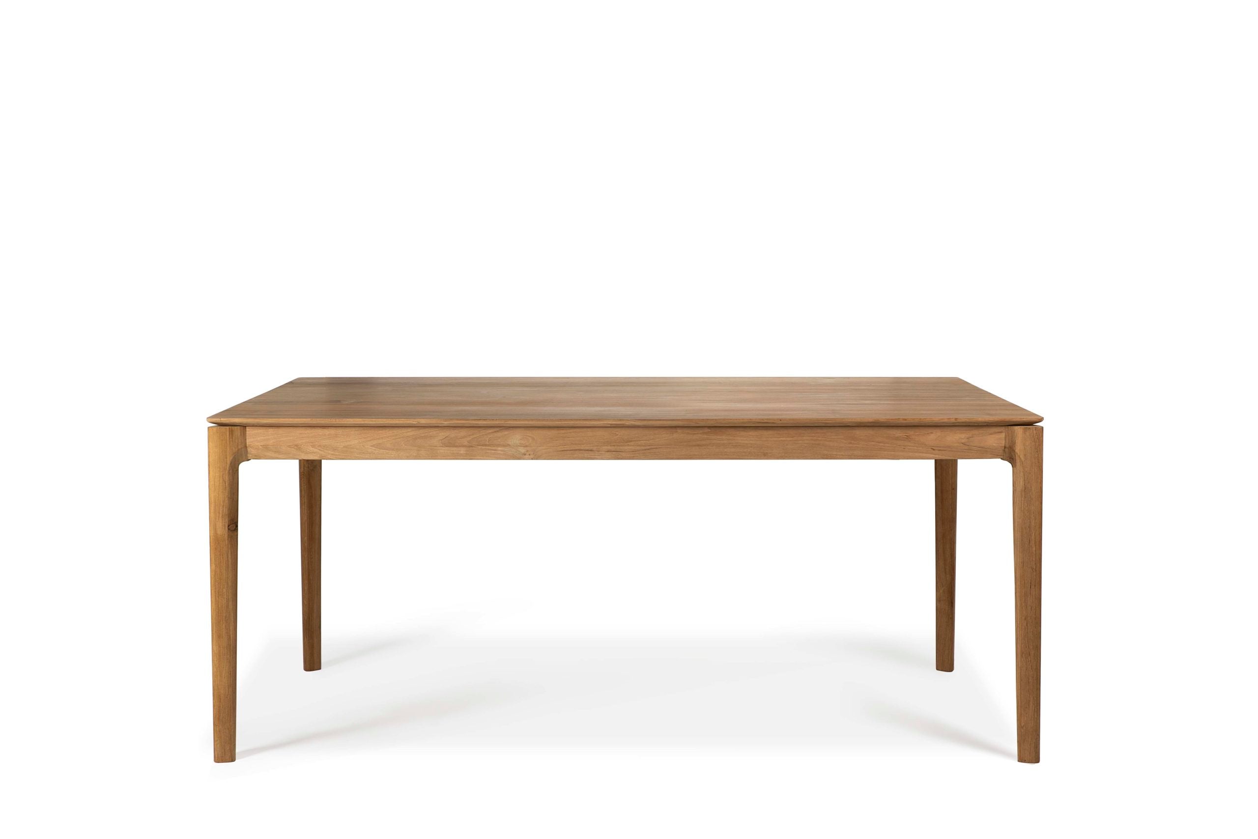 Ethnicraft - Table Bok à allonges - Teck - 140/220 x 90 x H76