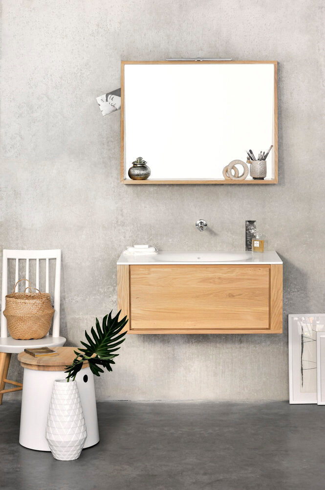 Ethnicraft - Miroir Qualitime - 120 x 70 - Déstockage - (-30%)