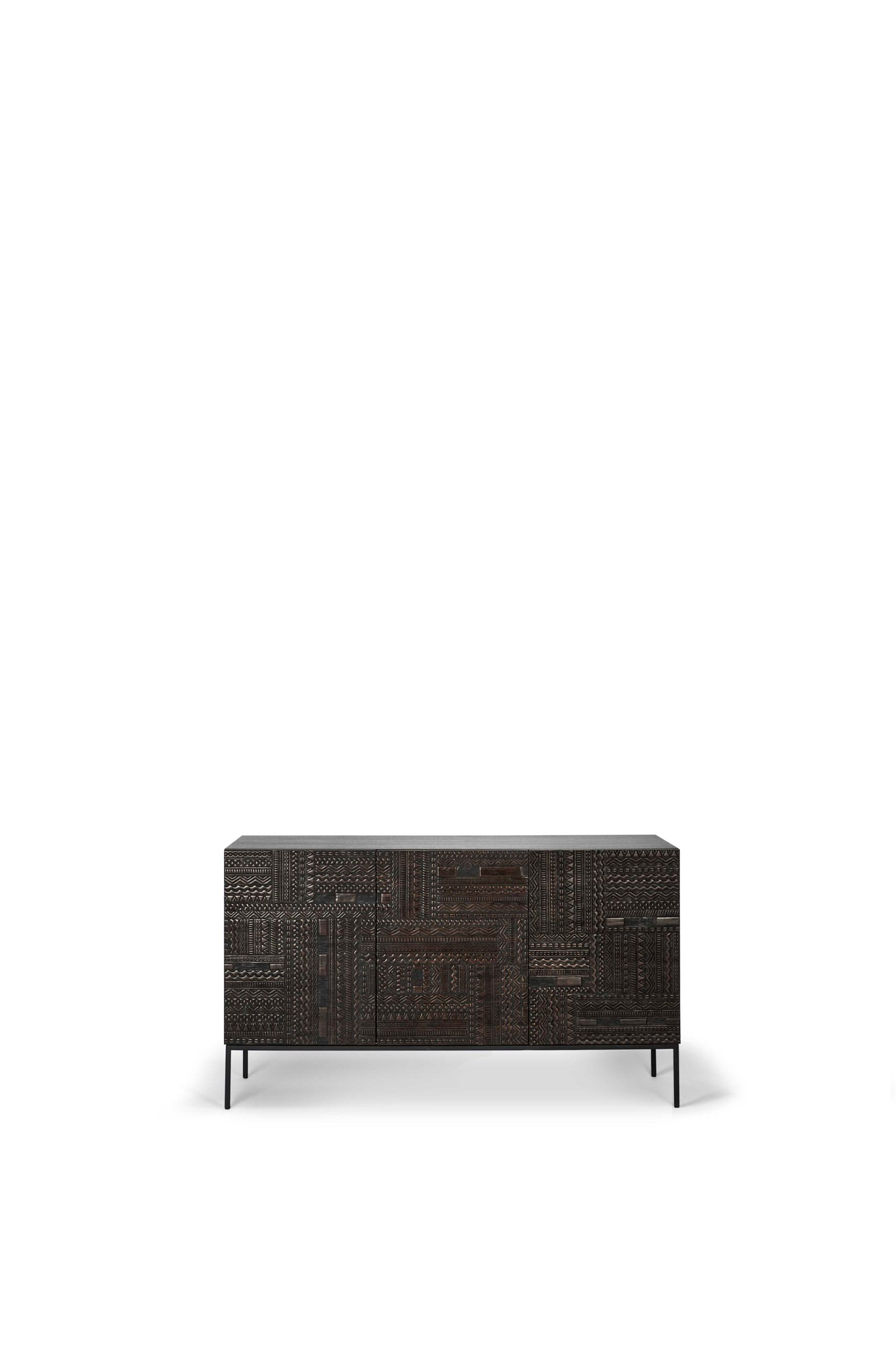 Ethnicraft - Buffet Tabwa - Teck - L.150 X 45 x H.85 (3 portes)