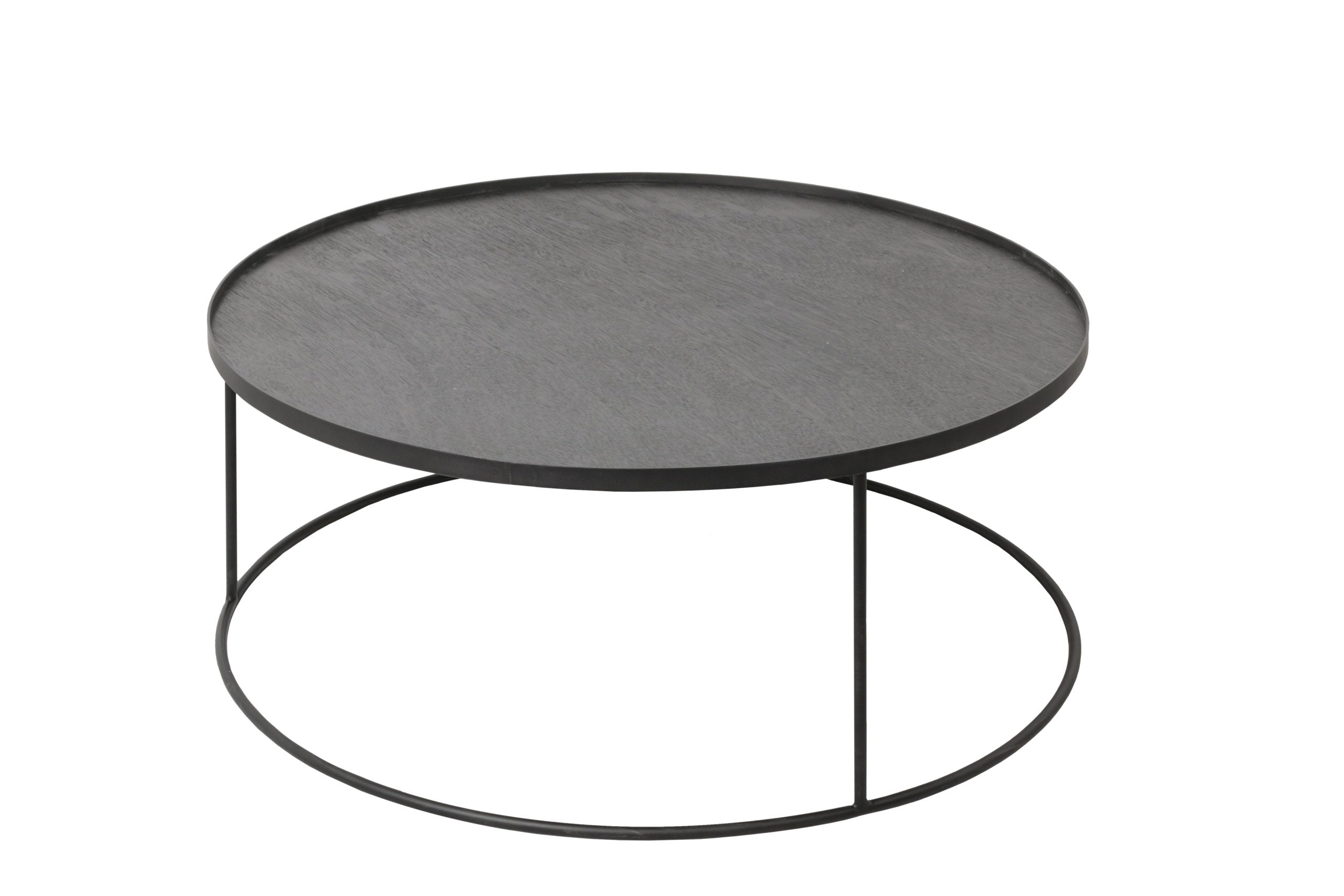 Ethnicraft - Table basse à plateau - XL - Diamètre 92