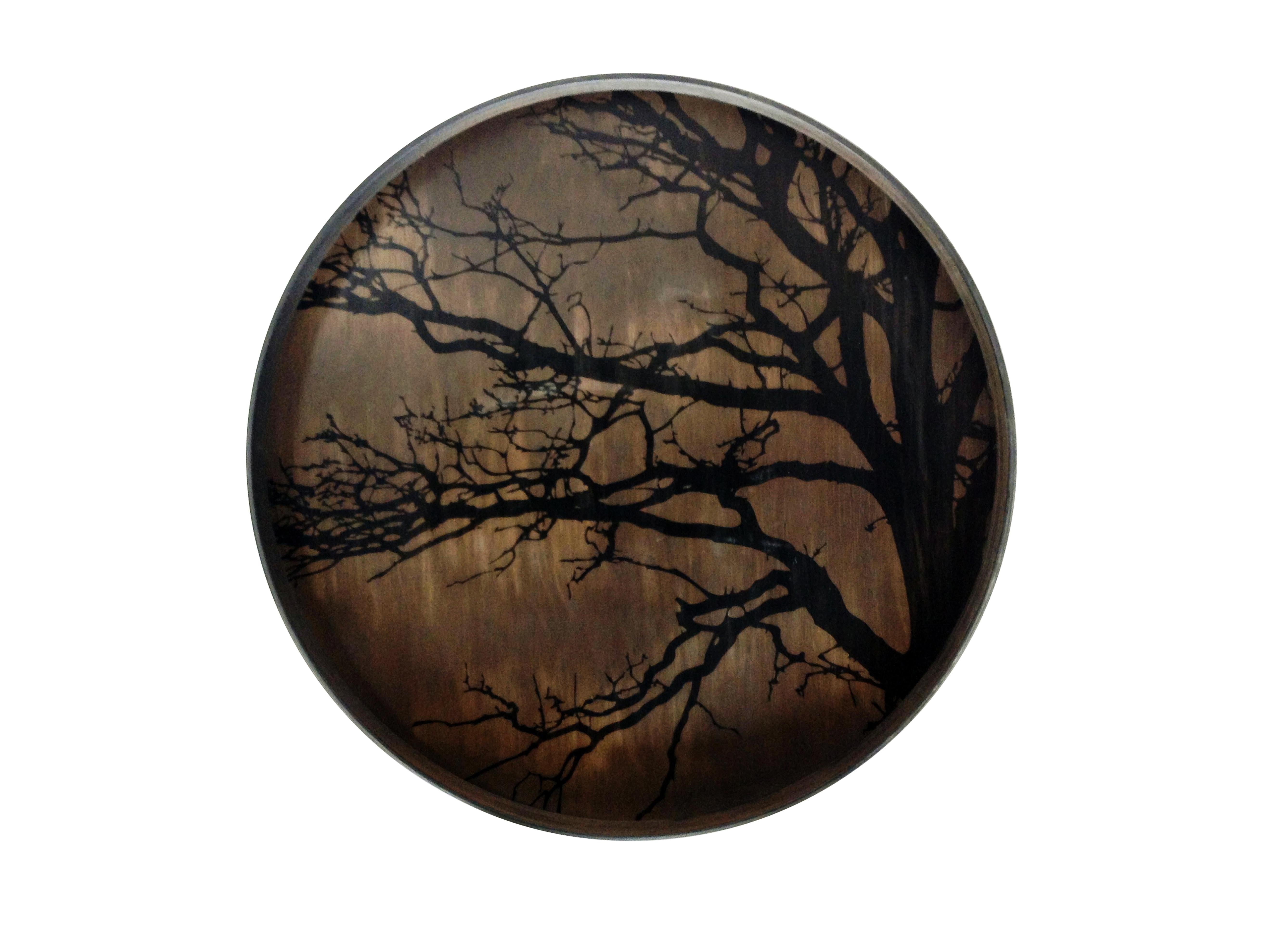 Ethnicraft - Plateaux ronds en bois - taille L - Diam. 61