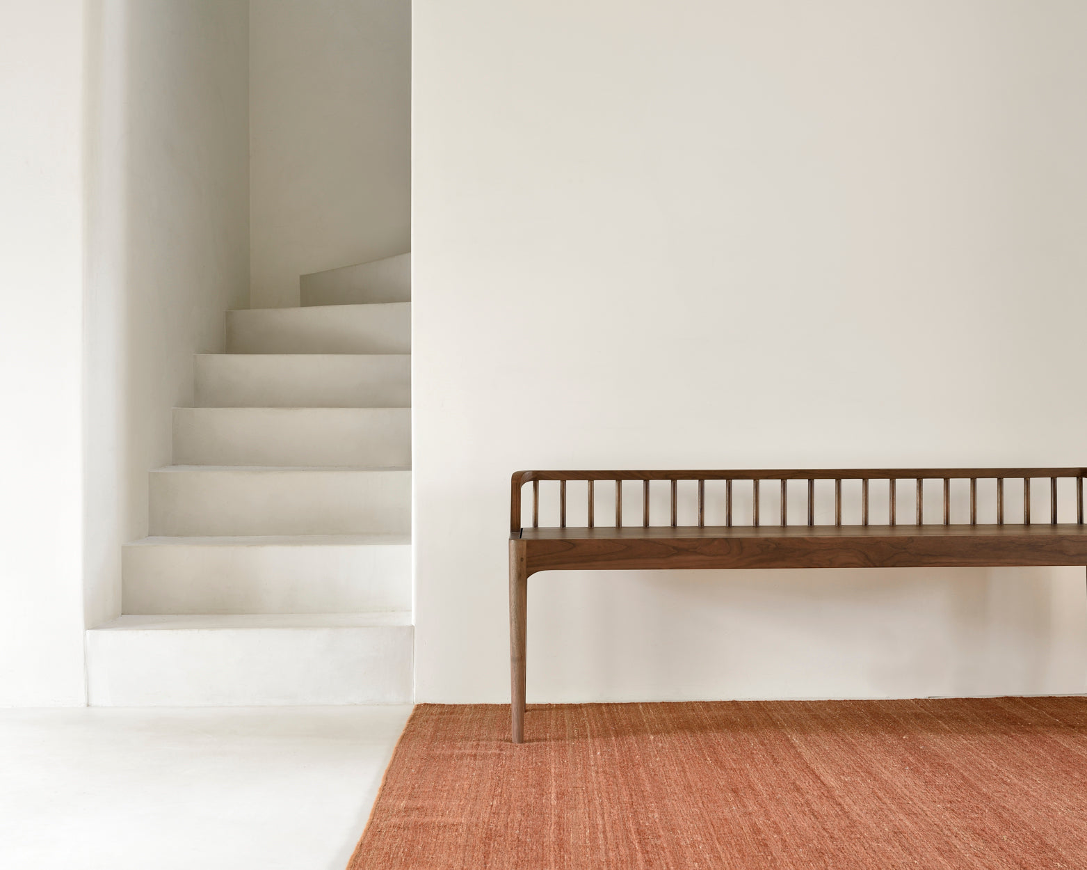 Ethnicraft - Tapis Terracotta Nomad kilim - 250 x 350