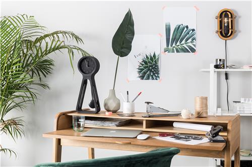 Zuiver - Bureau Barbier - 110 x 61/77 x H85 - Naturel, Noyer ou Noir