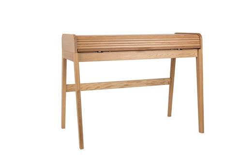 Zuiver - Barbier - Bureau - 110 x 61/77 x H85 - Coloris Naturel, Noyer ou Noir