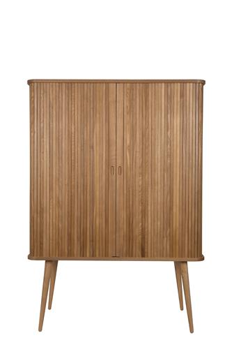 Zuiver - Meuble haut Barbier - 45 x 100 x H140 - Naturel, Noyer ou Noir