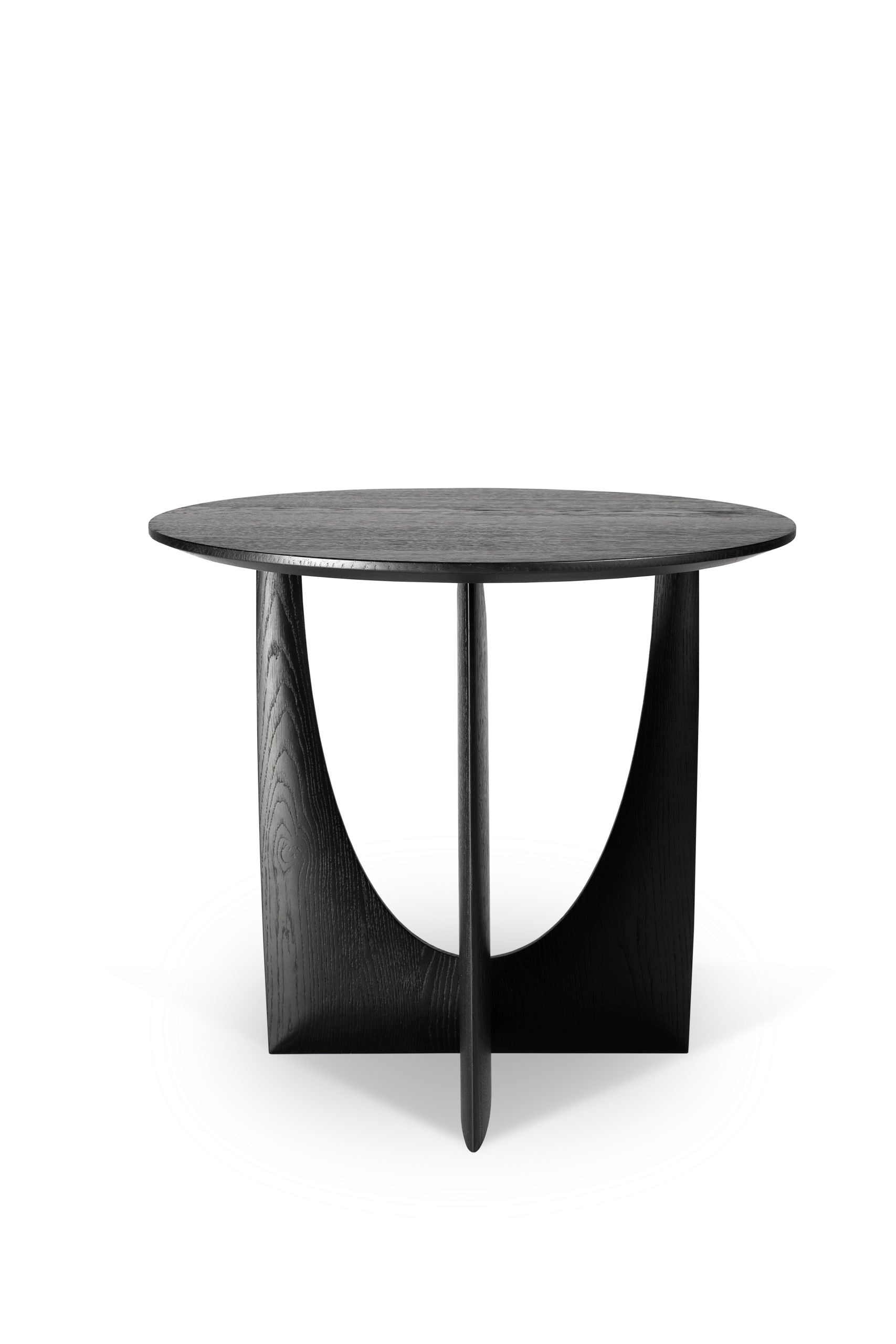 Ethnicraft - Table d'appoint Geometric - Chêne noir verni