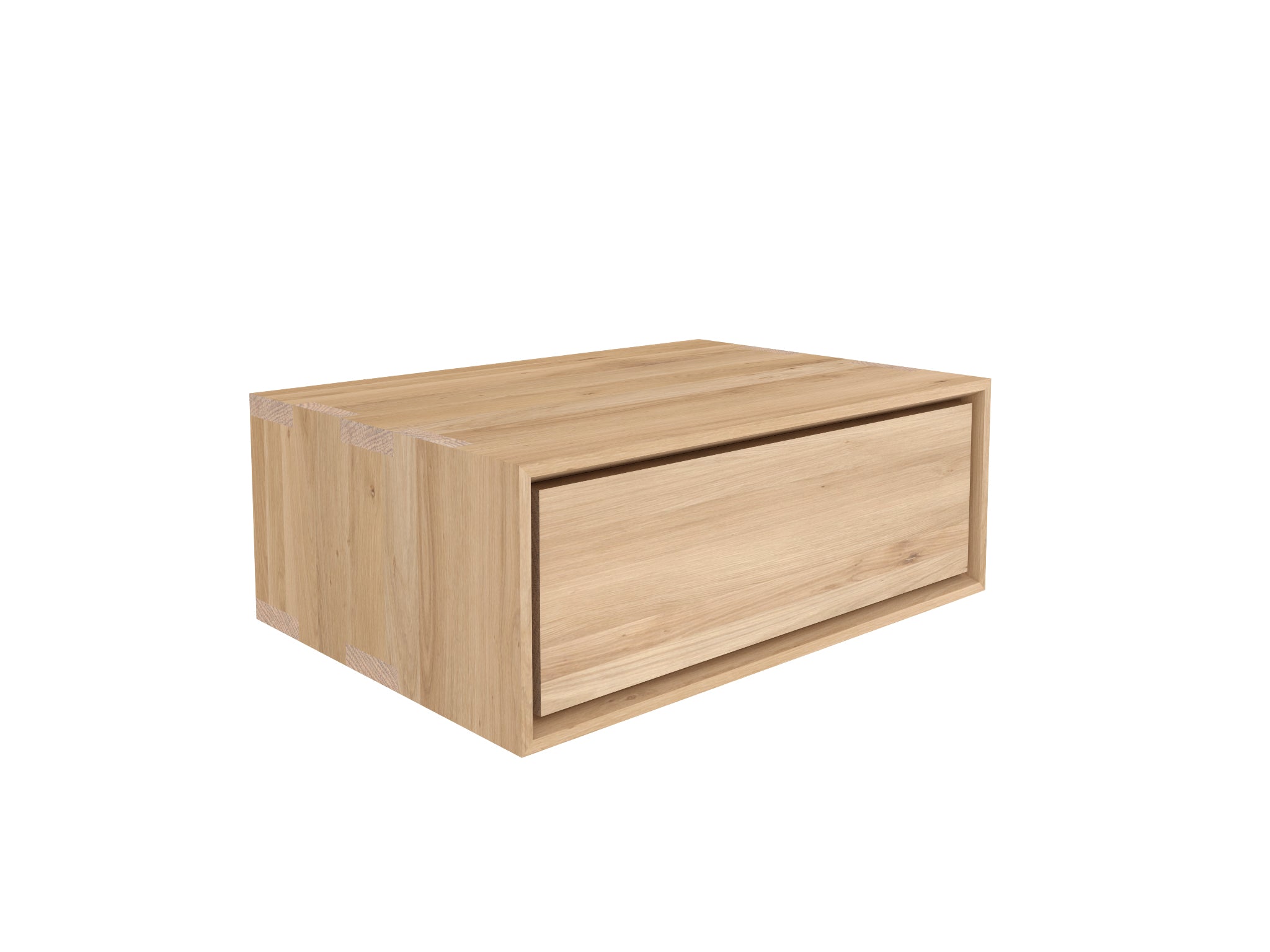 Ethnicraft - Table de chevet autoportante Nordic II - Chêne