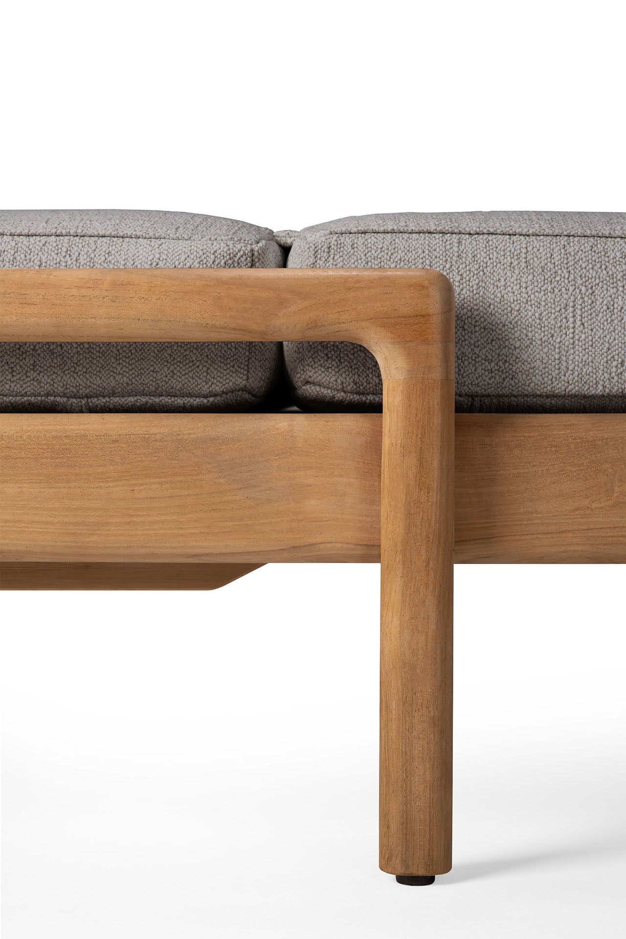 Ethnicraft - Coussin pour chaise-longue inclinable Jack en teck (épais) – moka