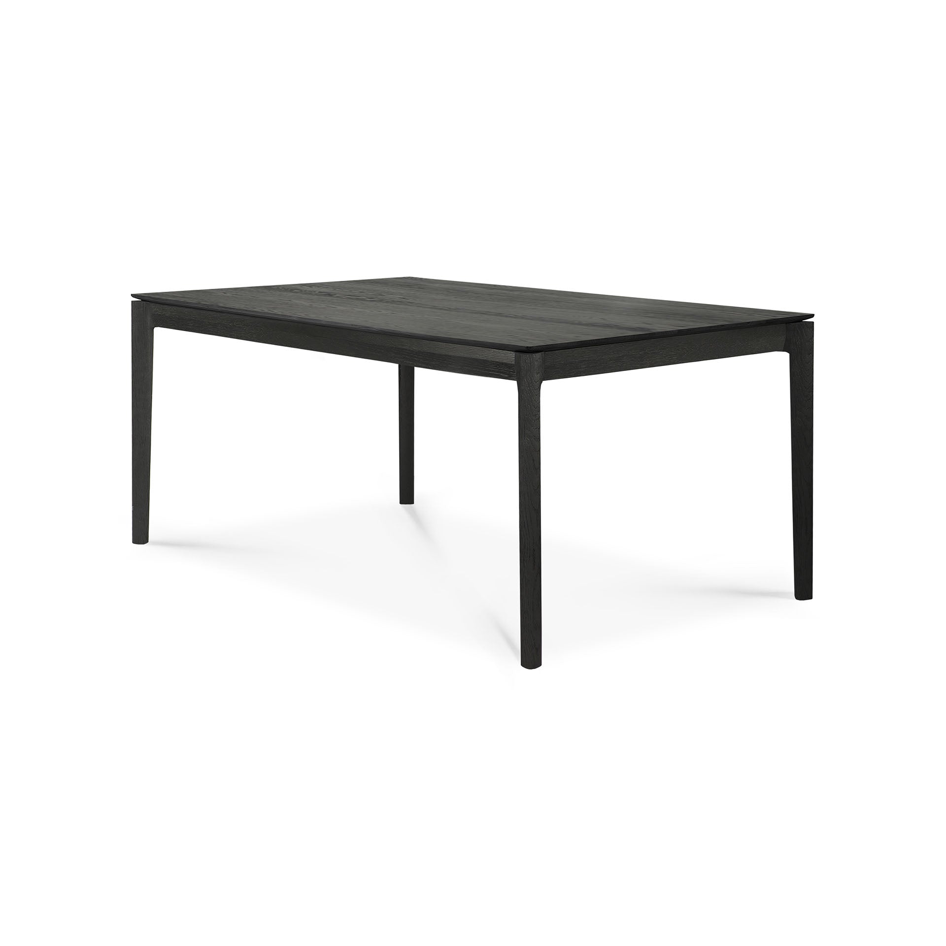 Ethnicraft - Table à allonge Bok - Chêne noir verni - 160/240x90x76
