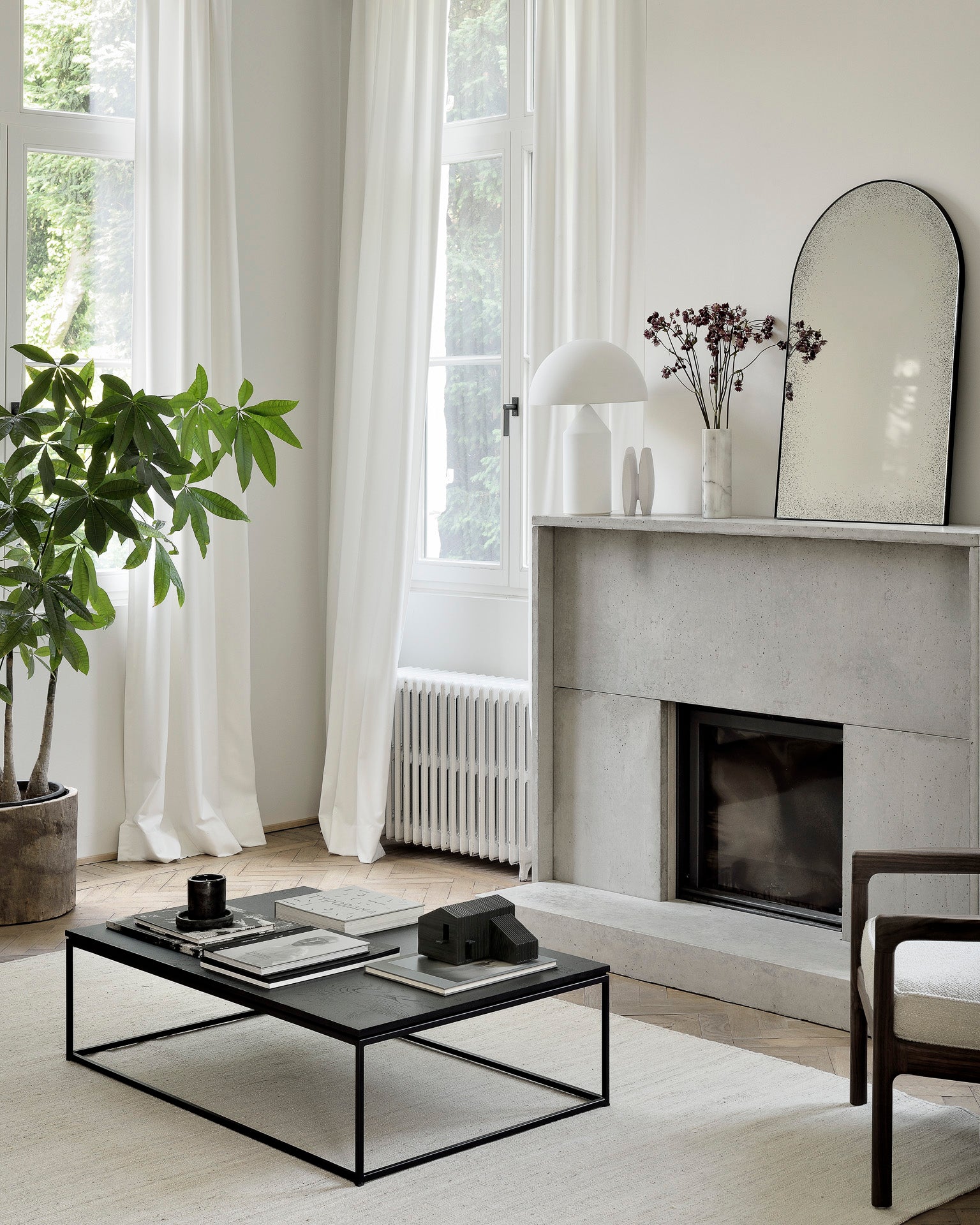 Ethnicraft - Miroir mural Clear Gate - 60 x 92