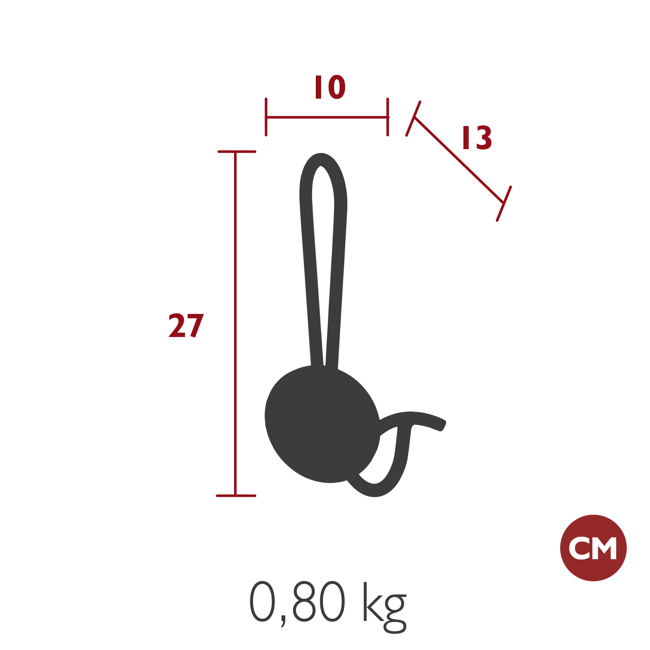 Fermob - Indoor - Patère Acrobate - 10 Coloris