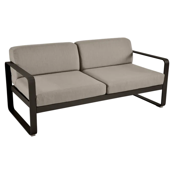 Fermob - Bellevie - Canapé 2 places - Tonka - Coussins Taupe (En stock)