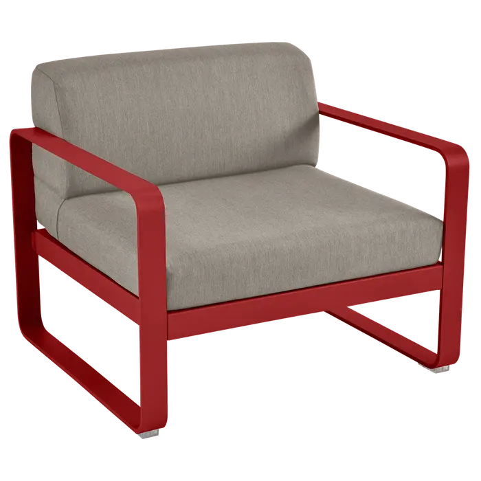Fermob – Bellevie – Fauteuil - Tissu Gris Flanelle