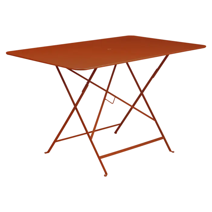 Fermob - Bistro - Table - 117 x 77 x H74 - Acier - Orange Confite