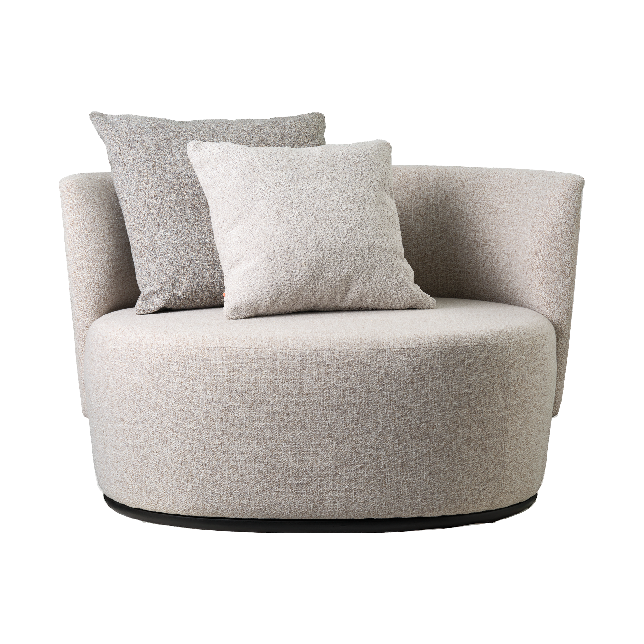 Mobitec - Fauteuil Bolero - Nest - Assise Ovale tournante
