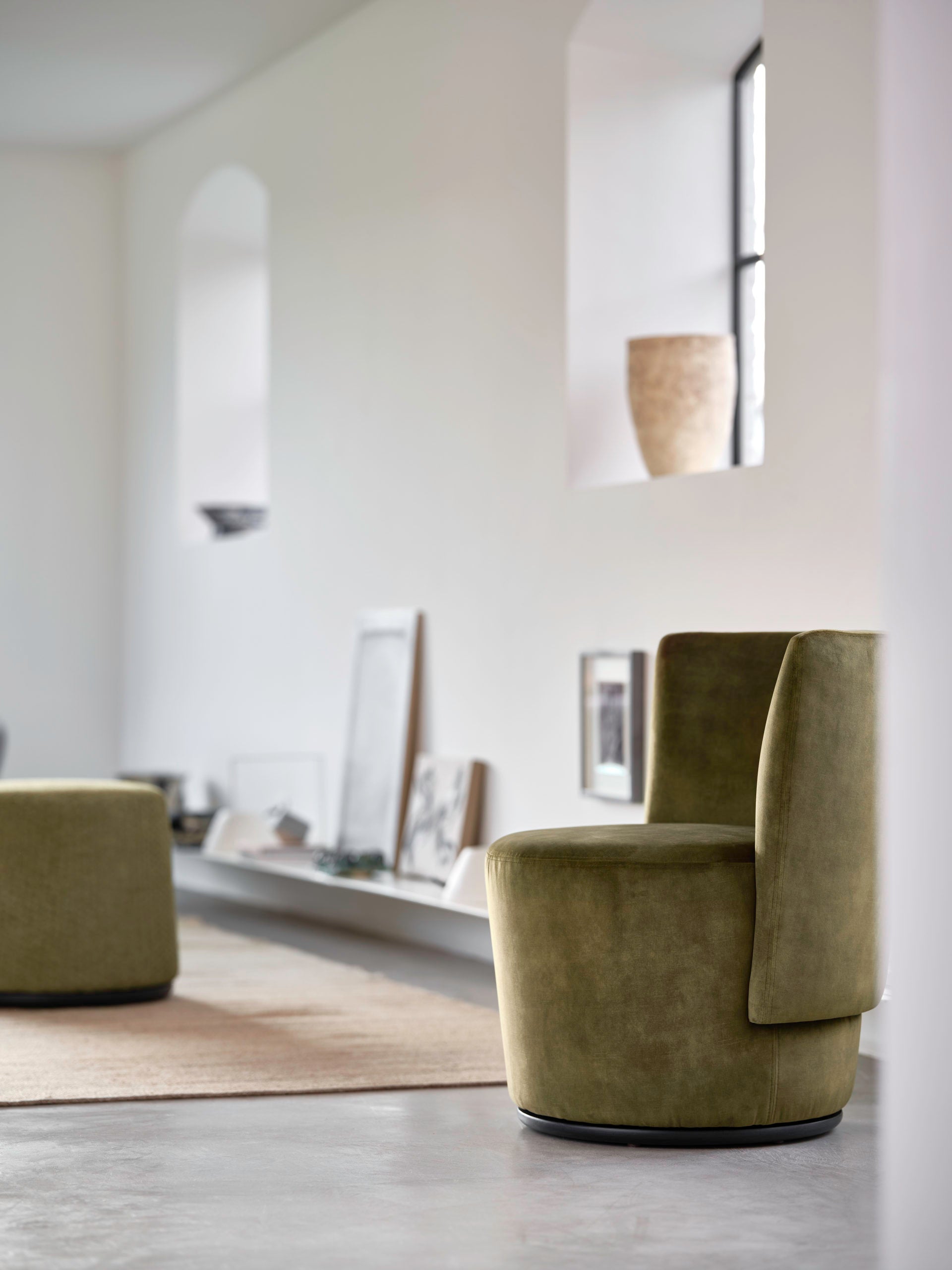 Mobitec - Fauteuil Bolero - Plateau tournant et tissu catégorie 2