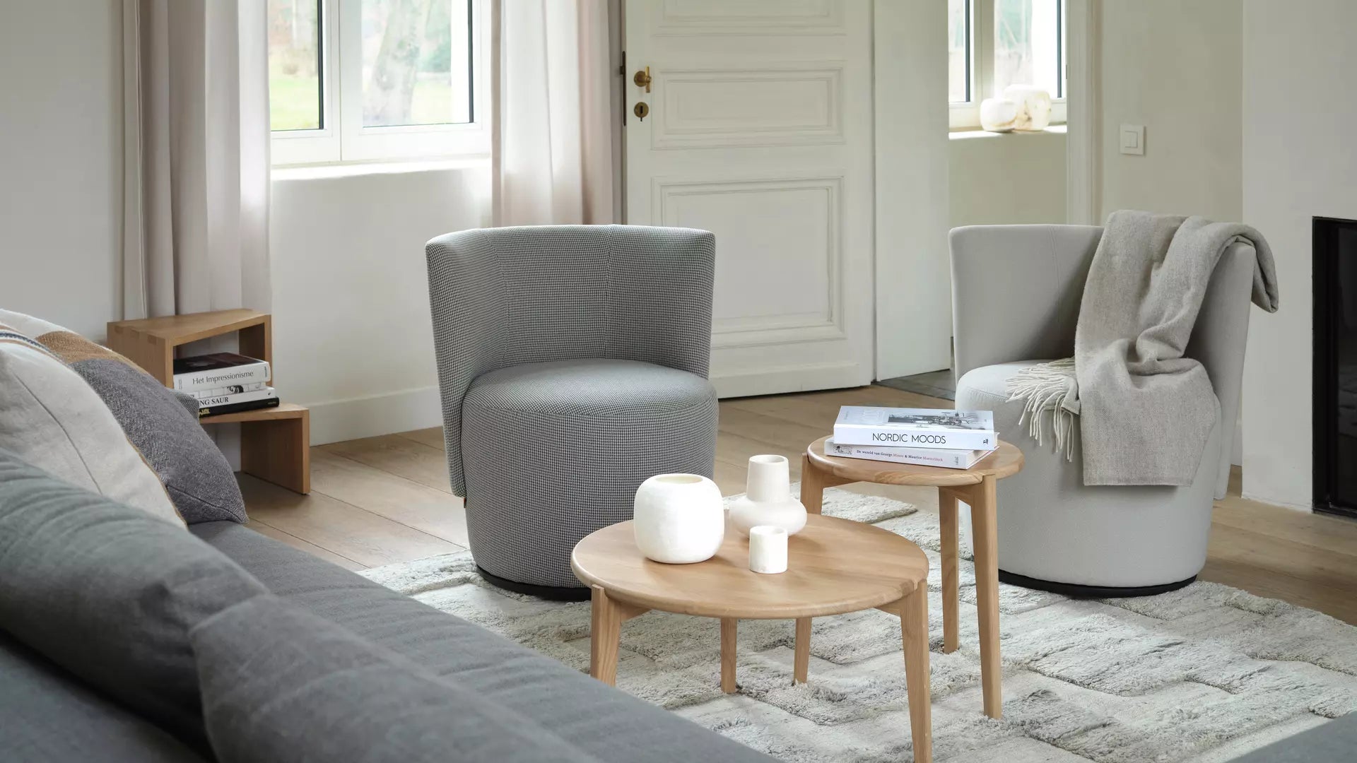 Mobitec - Fauteuil Bolero - Plateau tournant et tissu catégorie 2