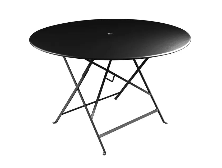 Fermob - Bistro - Table Ronde - Diamètre 117 cm - Acier - Réglisse (En Stock)