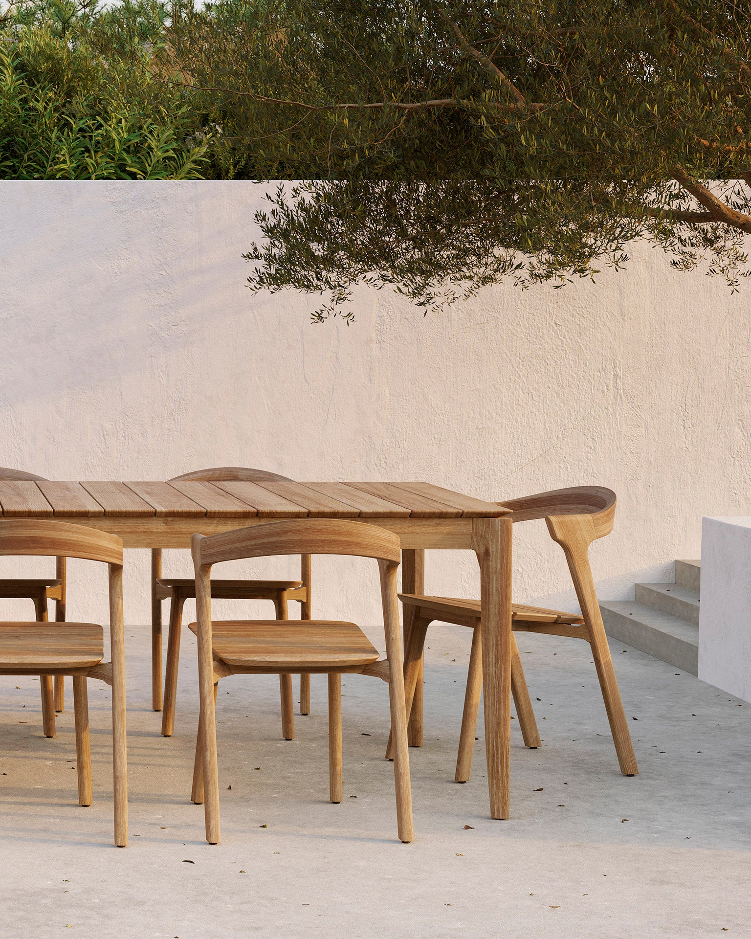 Ethnicraft - Outdoor - Chaise Bok - Teck