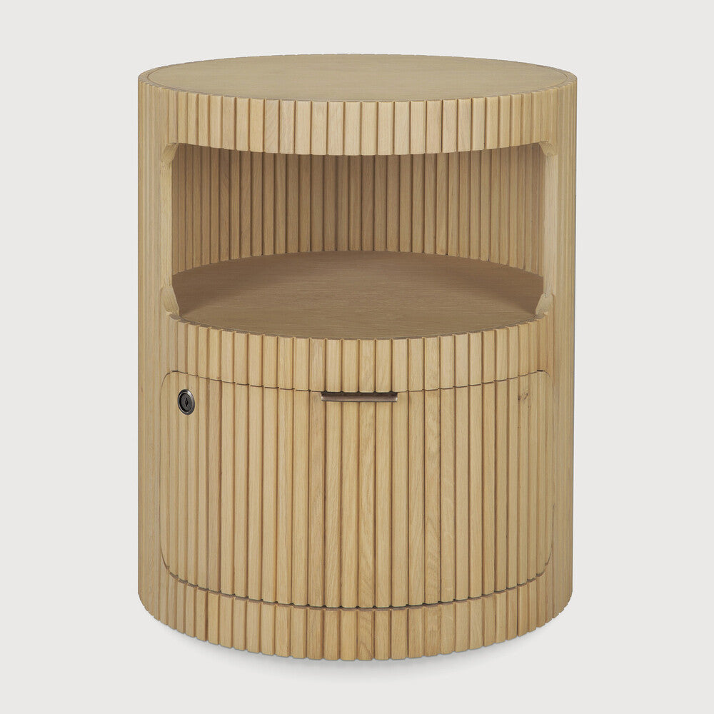 Ethnicraft - Caisson Boomerang - Chêne Huilé - 1 tiroir