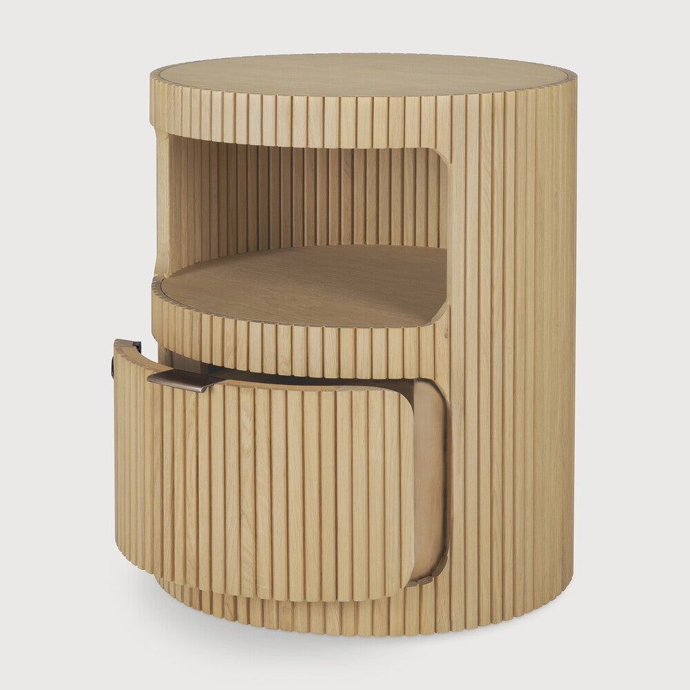 Ethnicraft - Caisson Boomerang - Chêne Huilé - 1 tiroir