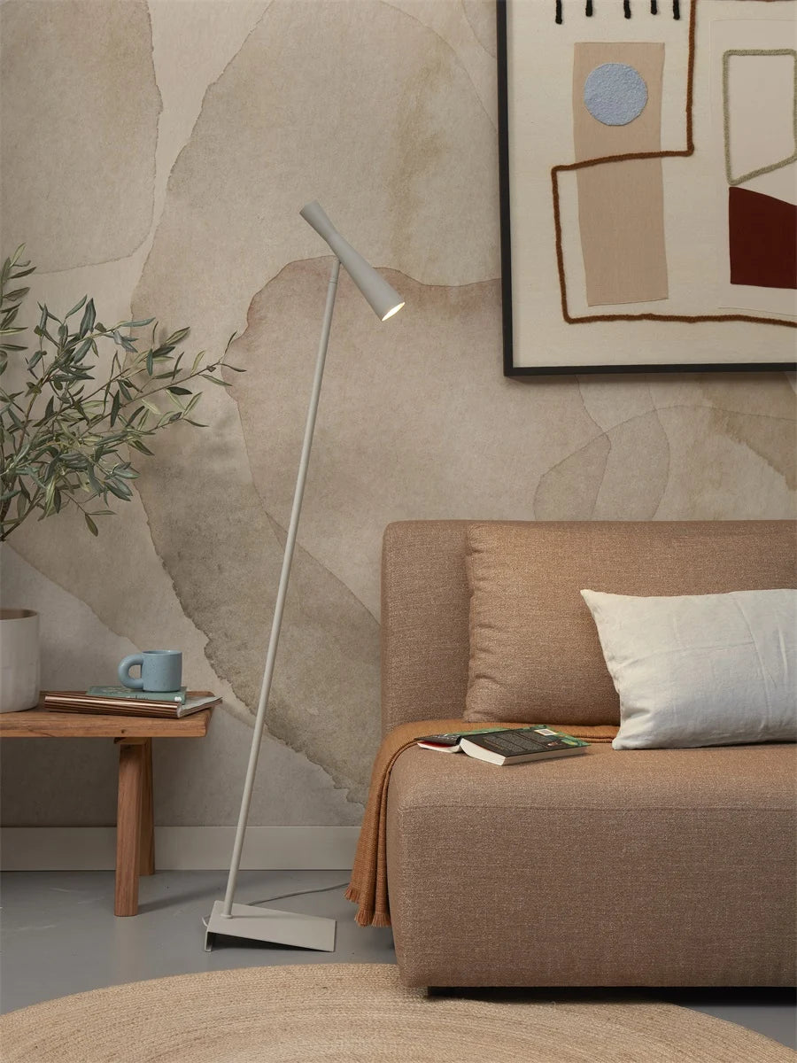 It's About Romi - Lampe sur Pied "Bordeaux" - Noire/Light Grey/Blanche - H.145