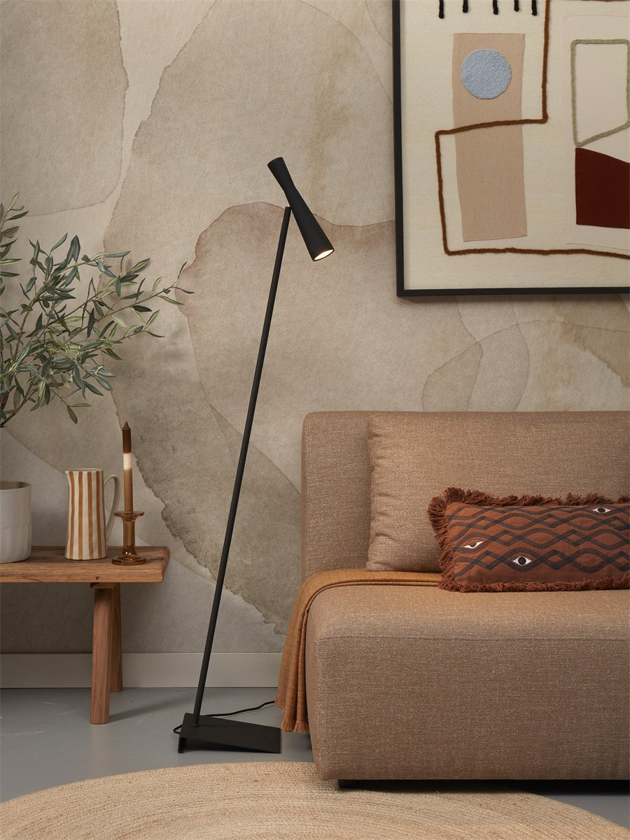 It's About Romi - Lampe sur Pied "Bordeaux" - Noire/Light Grey/Blanche - H.145