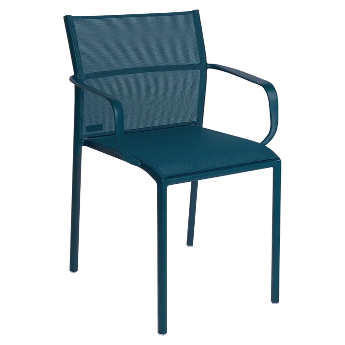 Fermob – Cadiz – Bridge - (-30%) - Bleu Acapulco - Lot de Quatre