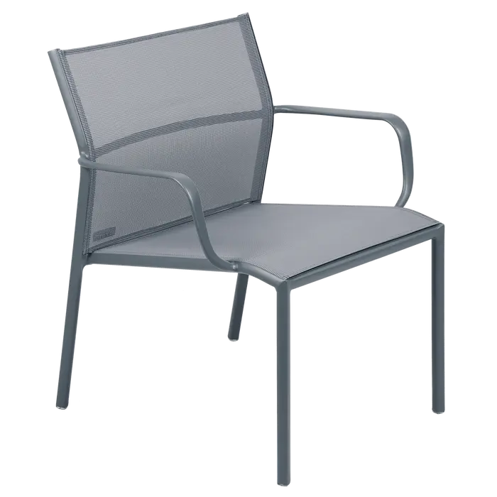 Fermob – Cadiz – Fauteuil bas - (-20%) - Coloris Gris Orage