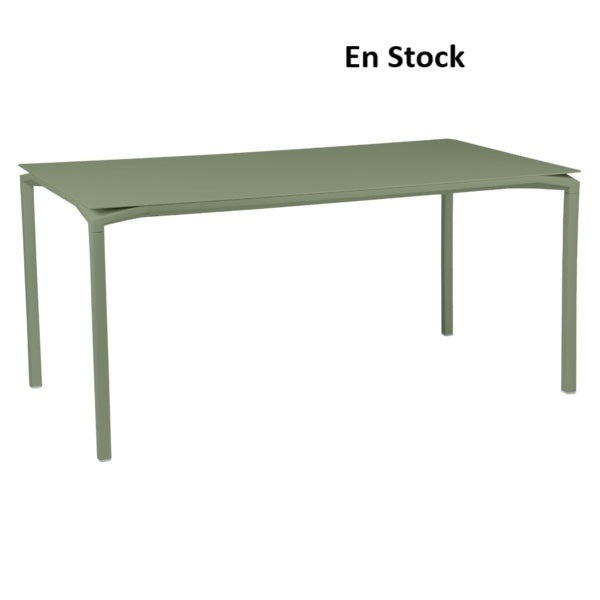 Fermob - Calvi - Table Haute - 160 x 80 x H92- Cactus - (En stock)