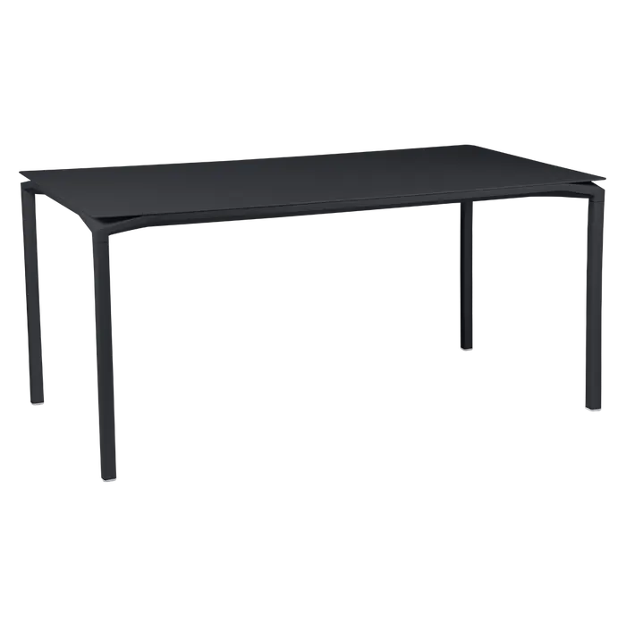 Fermob - Calvi - Table - 160 x 80 x H74 - Carbone - (En stock)