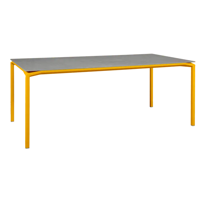 Fermob – Calvi – Table - Aluminium / Dekton (Minérale) Kreta - 160 x 80 x H74