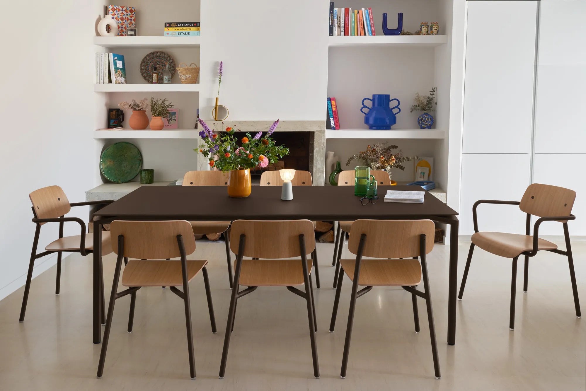 Fermob - Indoor - Table Calvi - 4 Coloris - Dim. 195 x 95 x H74