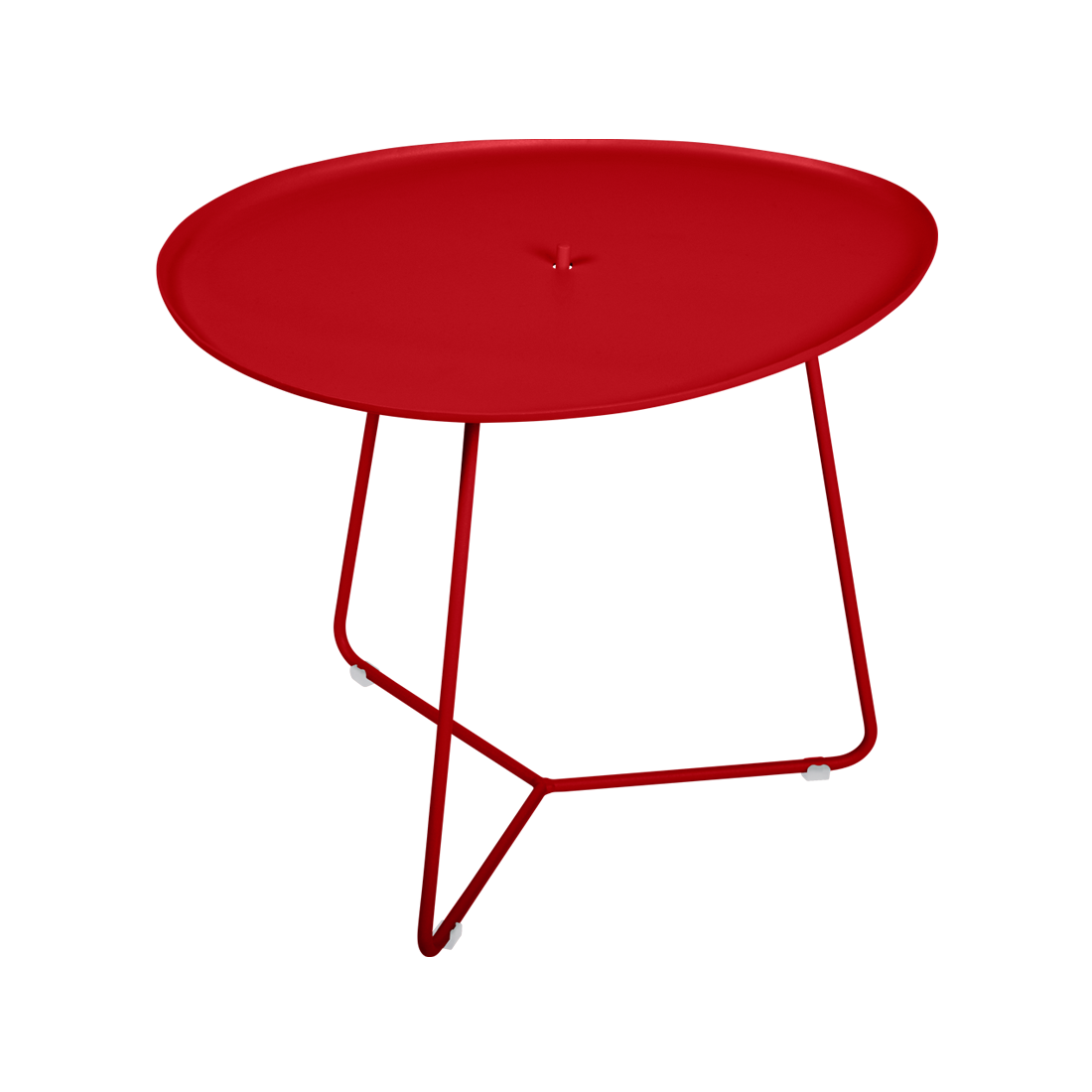 Fermob - Cocotte - Table basse avec plateau amovible - Coquelicot