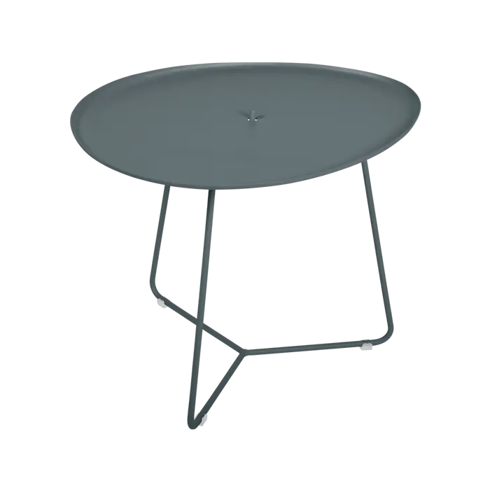 Fermob - Cocotte - Table basse avec plateau amovible - Gris Orage