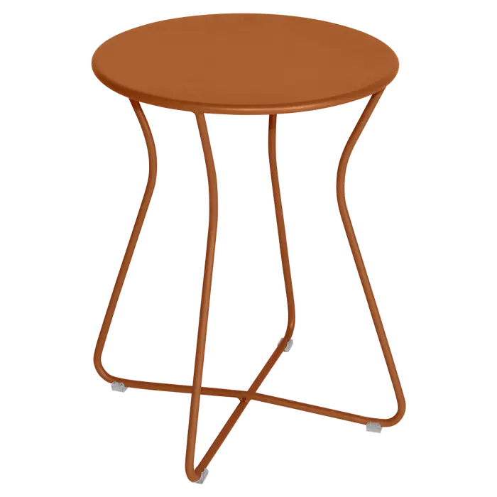Fermob - Cocotte - Tabouret Hauteur 45 - Orange Confite