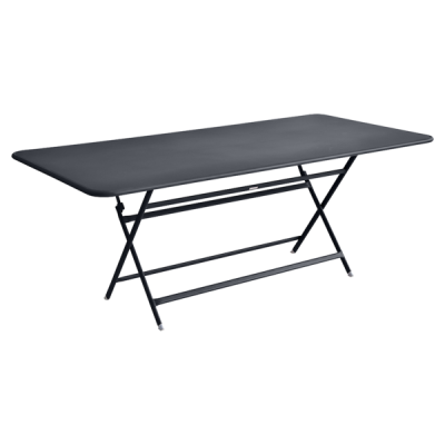 Fermob - Caractère - Table rectangulaire - 190 x 90 x H74 - Carbone (En stock)