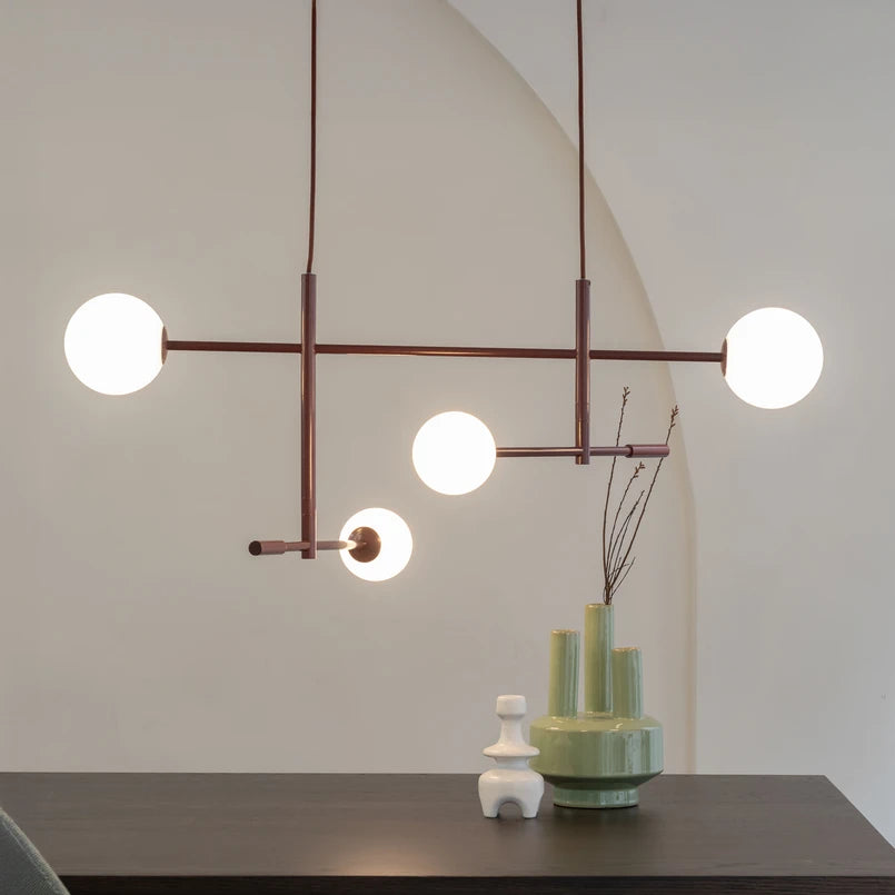 It's About Romy - Suspension Copenhage - Dark Red / Blanc