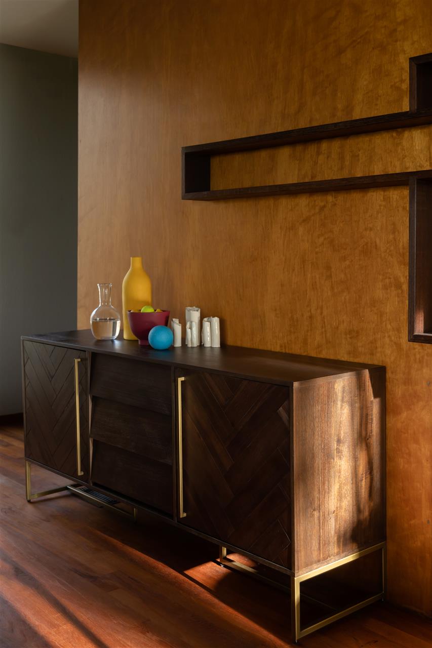 Dutchbone - Buffet Class - Finition noyer - 180 x 45 x H80