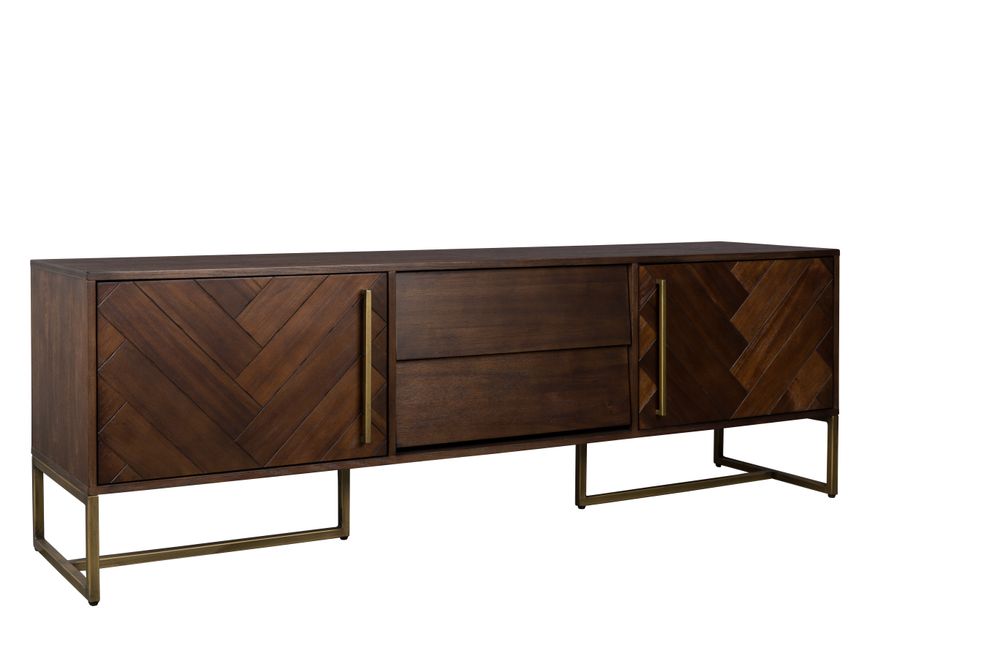 Dutchbone - Class - Buffet Bas - Coloris brun - 180 x 45 x H60