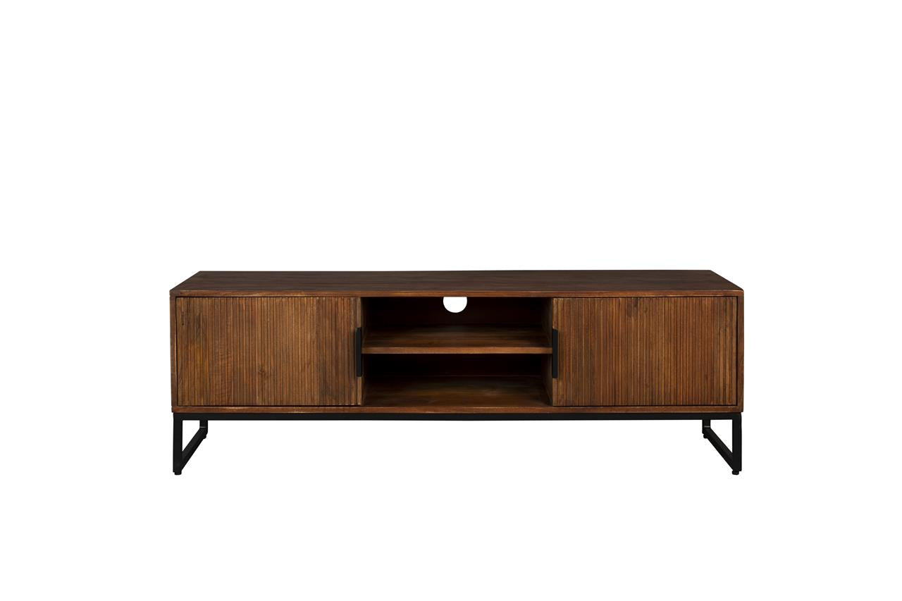 Dutchbone - Meuble TV Saroo - Manguier - 140 x 40 x H45 - (-30%) - Modèle d'Exposition