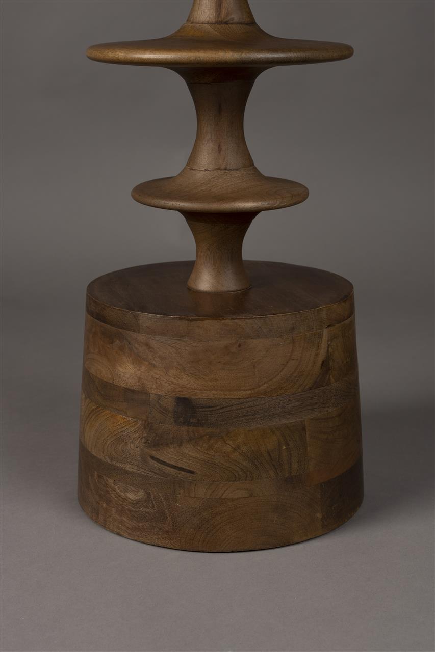 Dutchbone - Table d'appoint Cath - Manguier - Diamètre 46 x H58