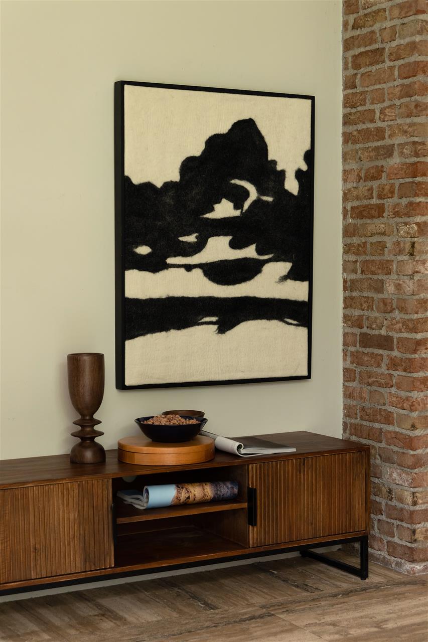 Dutchbone - Tableau Sameer - Feutre - Dim. 74 x 100