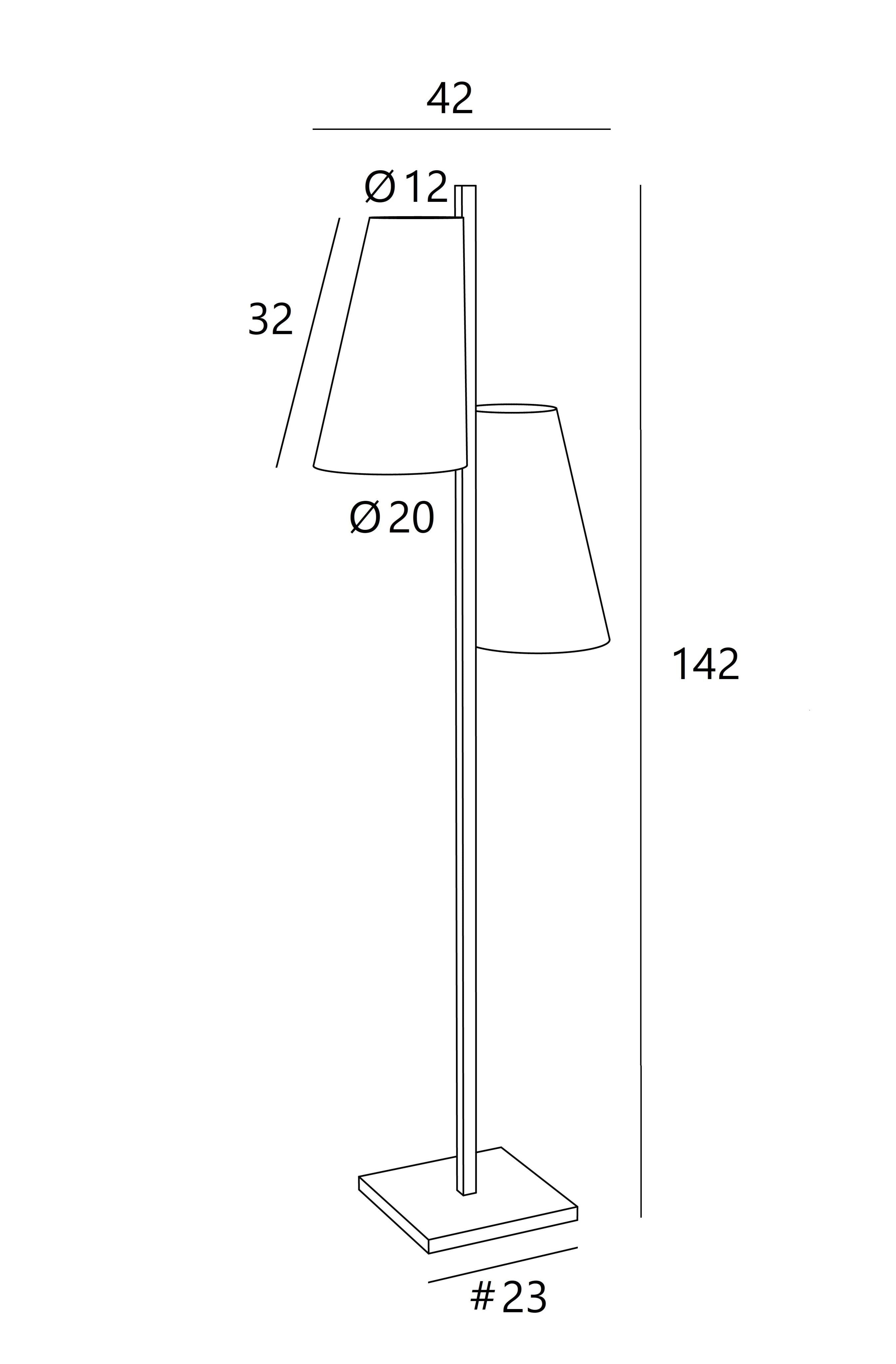 Stéphane Davidts - Fenice - Lampadaire