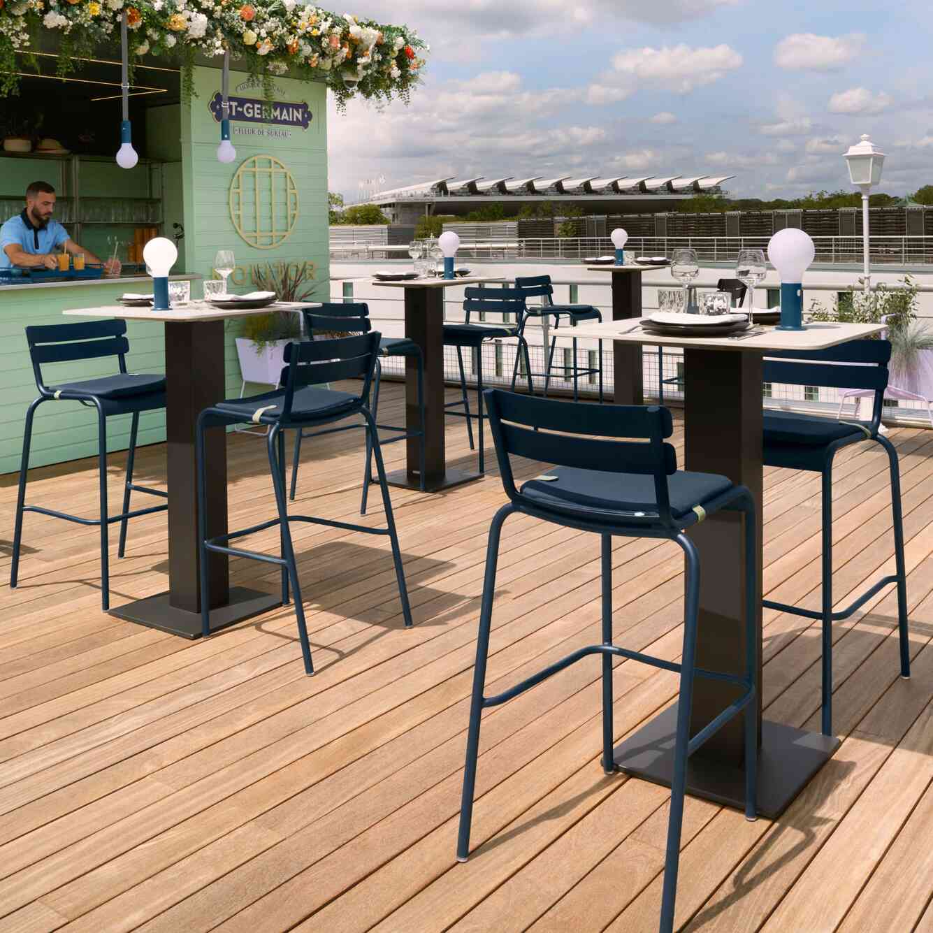 Fermob - Luxembourg - Chaise de bar haute