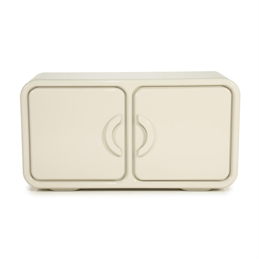 By-Boo - Gubby - Buffet - MDF laqué, coloris Beige - 120 x 40 x H65