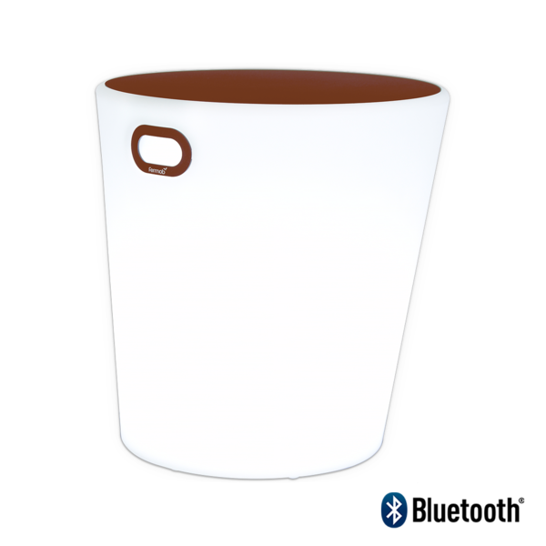 Fermob - Tabouret Lumineux Inoui - Ocre Rouge - Déstockage - (-30%)