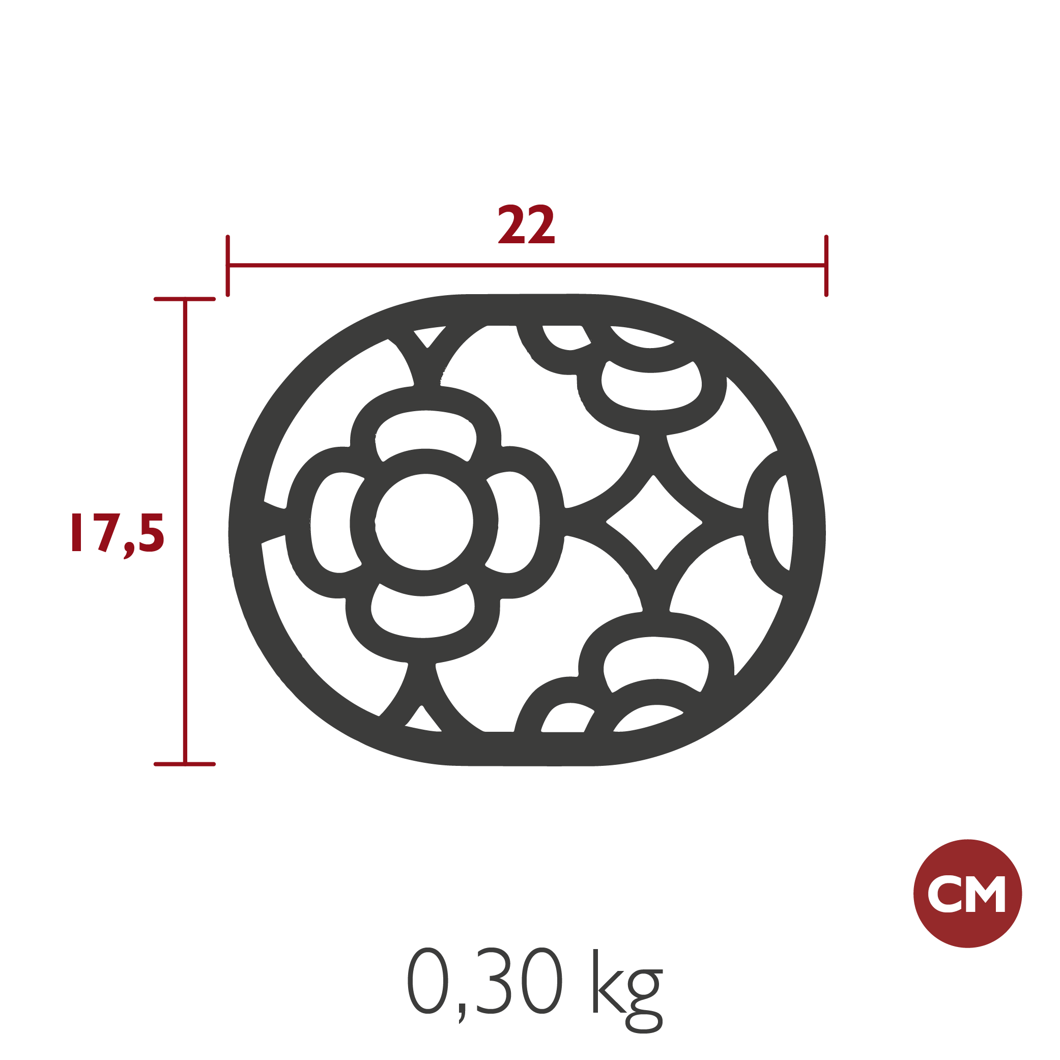 Fermob - Dessous de Plat Lorette - Miel