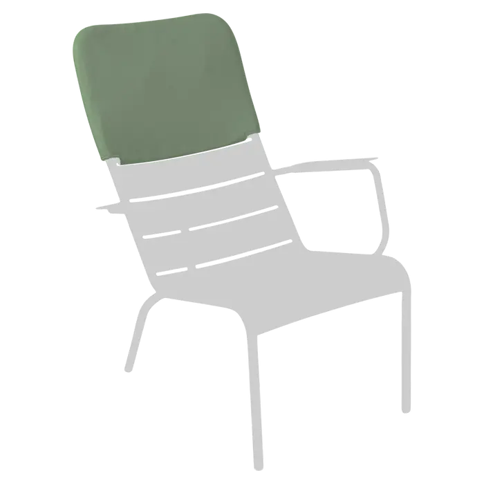 Fermob - Luxembourg - Fauteuil Bas - Appui-tête - tissu Outdoor - 6 Coloris